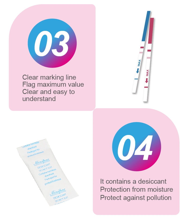 Wholesale Home Use HCG Test Kit One Step Urine HCG Pregnancy Test Strips